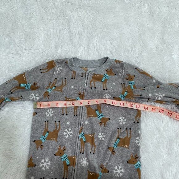 Carter's Reindeer Onesie Size 5 - Picture 7 of 10